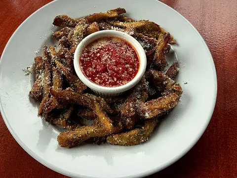 Fried Eggplant at Square Peg Pizzeria