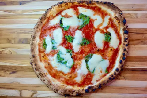 Pizza at Square Peg Pizzeria Vernon
